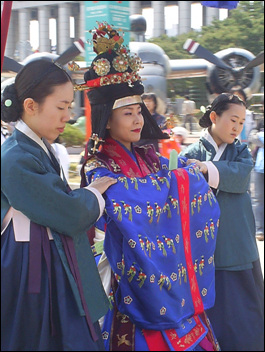 '조선왕후' 윤혜영씨. 